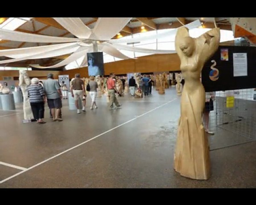 Sculptures exposées à La Bresse
