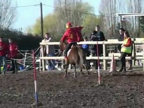 Pony Games Challenge Ch'tis Ouest 2011 Corné 3ème Manche Minimes du Logis du Poney