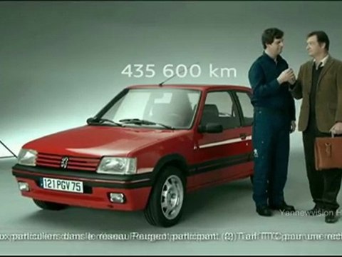 Publicité HD - Service Après-Vente Peugeot (107 / 607 / 205 GTI / 307 SW) 2011