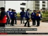 Perú: Transcurren en calma comicios en Cusco