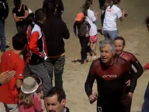 Triathlon de La Côte d'Amour Le Pouliguen TCA 1er Triathlon Mesquer Quimiac 1 juin 2011 wikinews3546