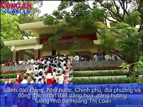 Mộ Bà Hoàng Thị Loan - thân mẫu Bác Hồ