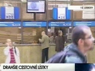 Plánované zdražovanie cestovného vo vlakoch ZSSK (TA3, 20110605)