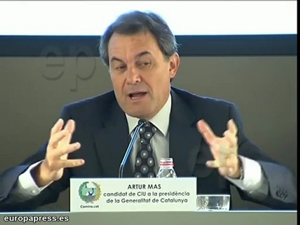 Artur Mas apuesta por las infraestructuras
