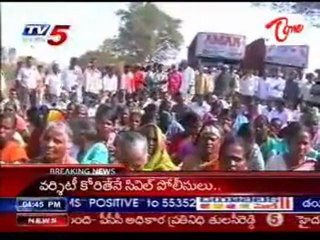 TU students Hunger strike, rastha roko