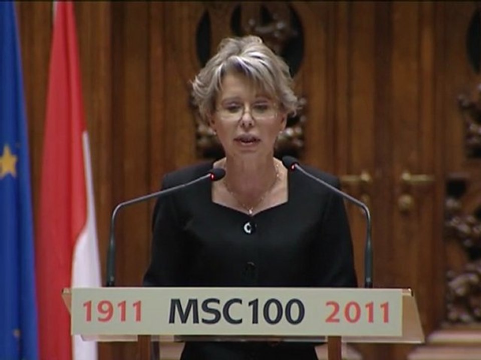 (Pl-3/6) Célébration du centenaire de l’attribution du prix Nobel de chimie à Marie Curie à la Sorbonne samedi 29 janvier 2011 Version polonaise 3/6