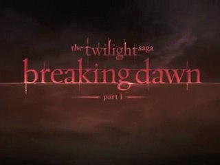 Twilight 4 - Breaking Down (Révélation) Part 1 Trailer VO