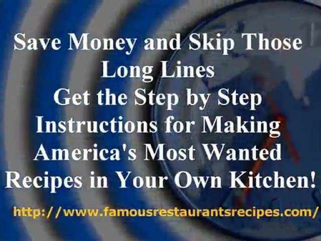Famous Restaurants Recipes