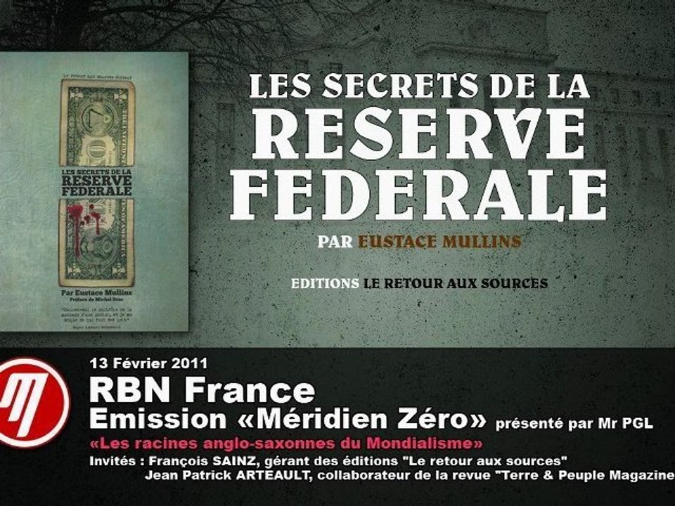 Les racines anglo-saxonnes du Mondialisme sur Méridien Zéro - 2sur2