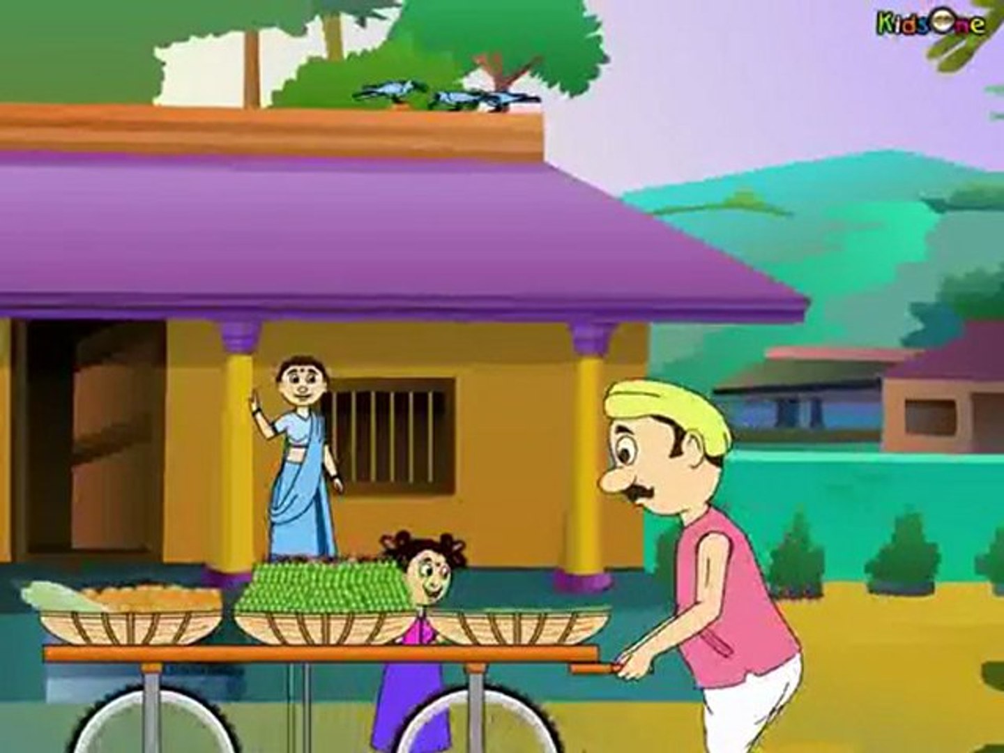 Hindi animated Rhyme - Sabjiwala - video Dailymotion