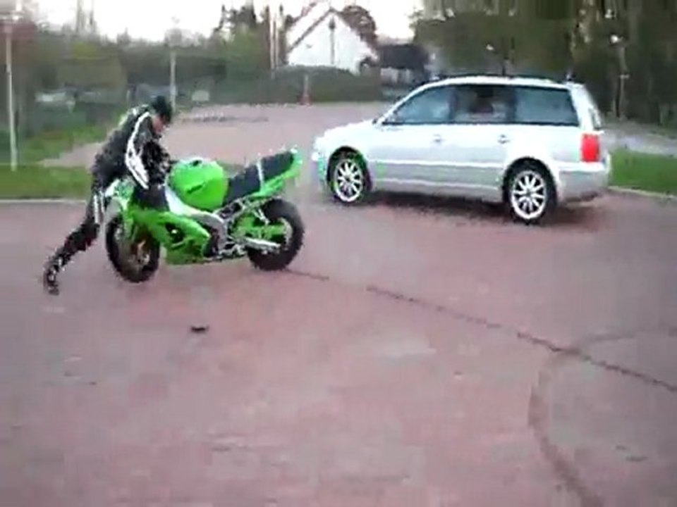 Kawasaki Ninja schrotten Fail