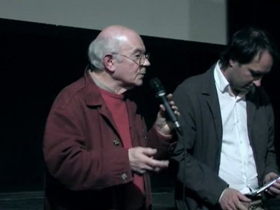 Robert Bober à la salle Juliet BERTO - Cinémathèque de Grenoble