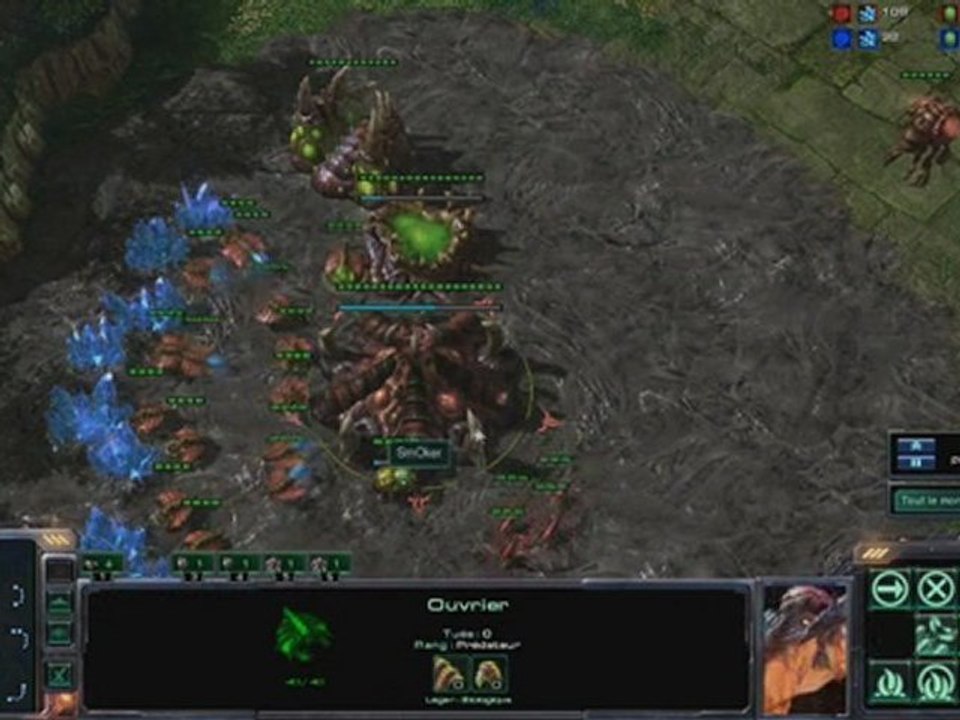 Tuto SC2 : Départ Bassin,Gaz 10 ZvZ