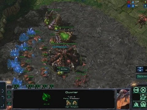 Tuto SC2 : Départ Bassin,Gaz 10 ZvZ