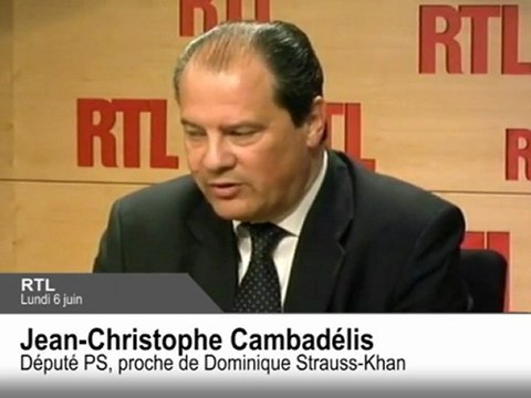 Cambadélis : DSK est triste et combatif