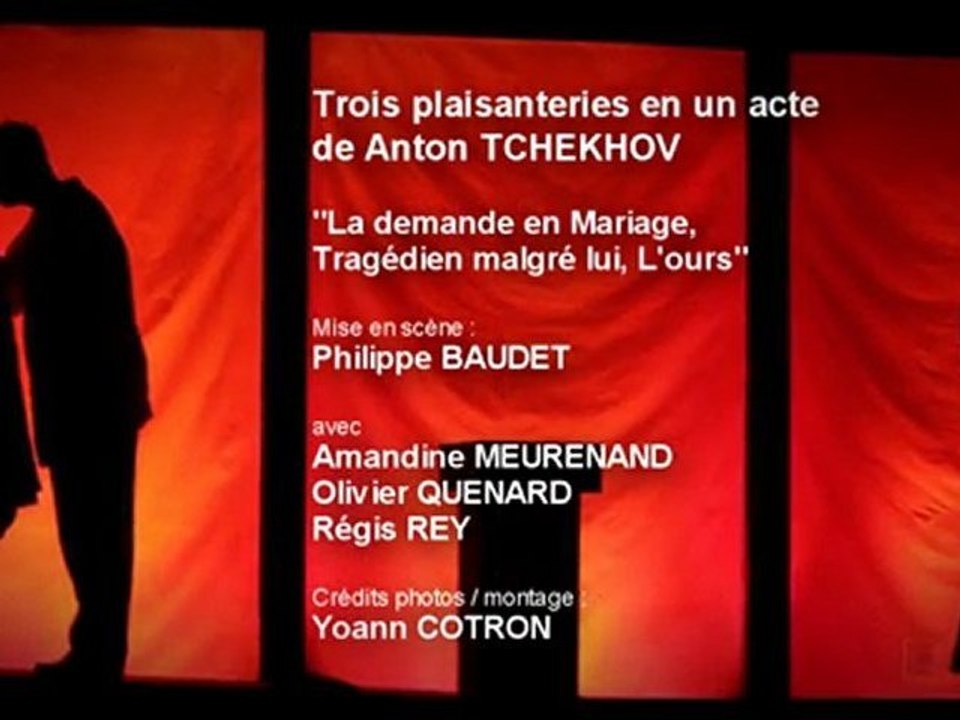 Trois plaisanteries en un acte de Anton TCHEKHOV par le CTC