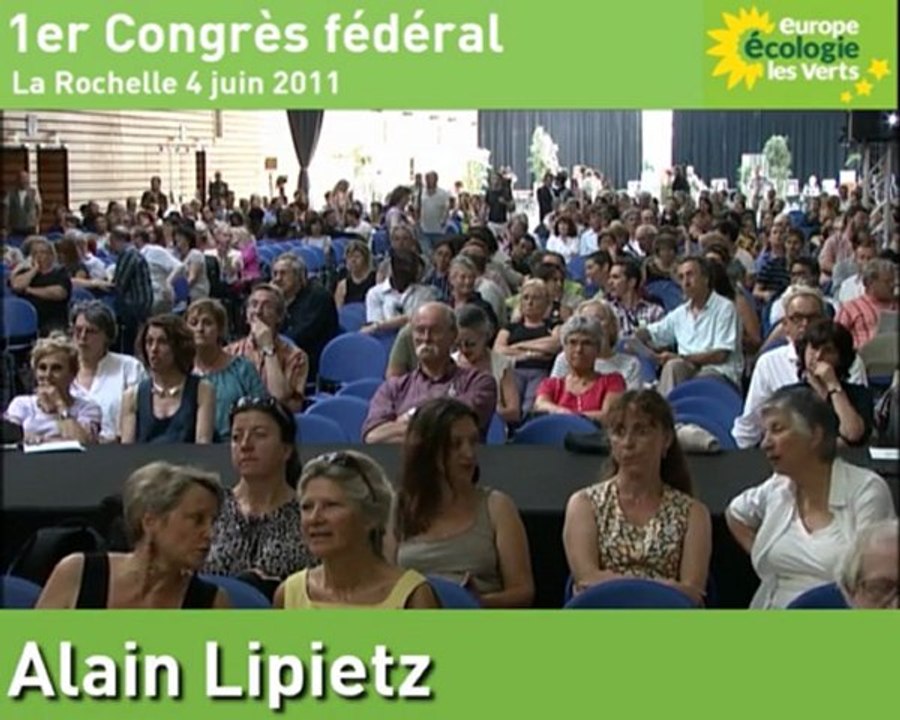 1er Congrès fédéral - Partie 16 - Alain Lipietz
