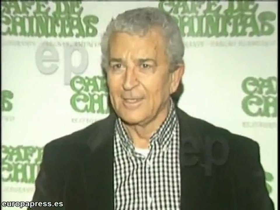 Paco Valladares acude al aniversario de un restaurante en Ma