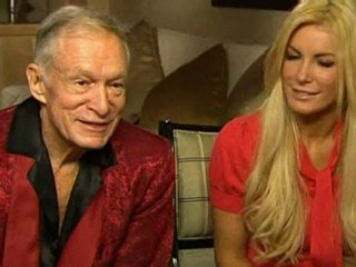 Hugh Hefner talks wedding plans