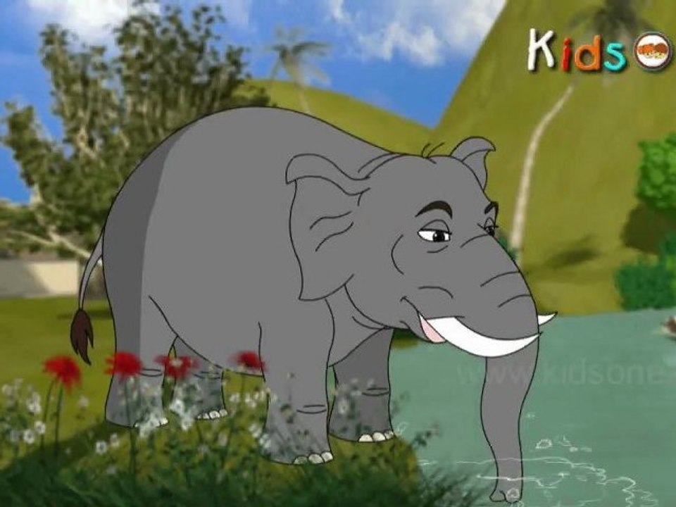 Elephant Rhyme Telugu (Animated kidsone song)