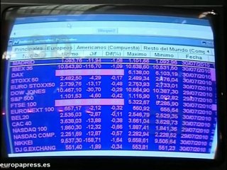 La Bolsa abre con caída del 0,45%