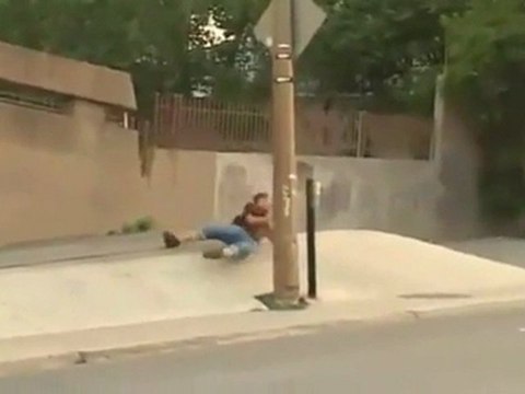 Angry Skater Double Fail - Wütender Skater Doppel Fail
