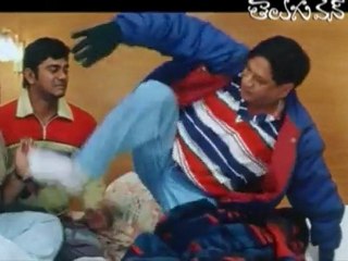 MS Narayana Drinking Scene from Sontham