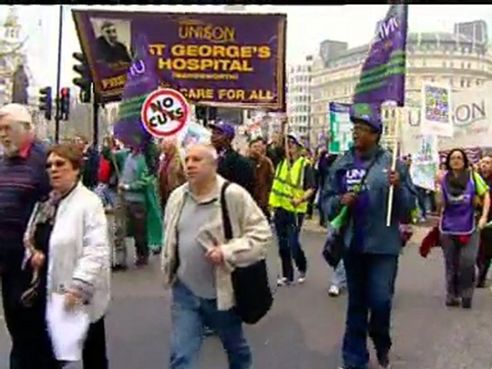 Cable heckled over strike warning