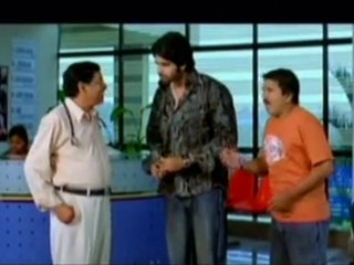 MS Narayana as Cardiologist - his car missing Scene - Entertainer