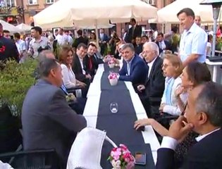 Cumhurbaşkanı Gül Polonya'da Eski Şehri Gezdi