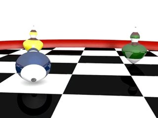 Toupies et physique avec Cinema4D R12