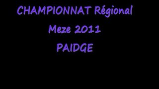Championnat Régionnal meze Paidge 2011