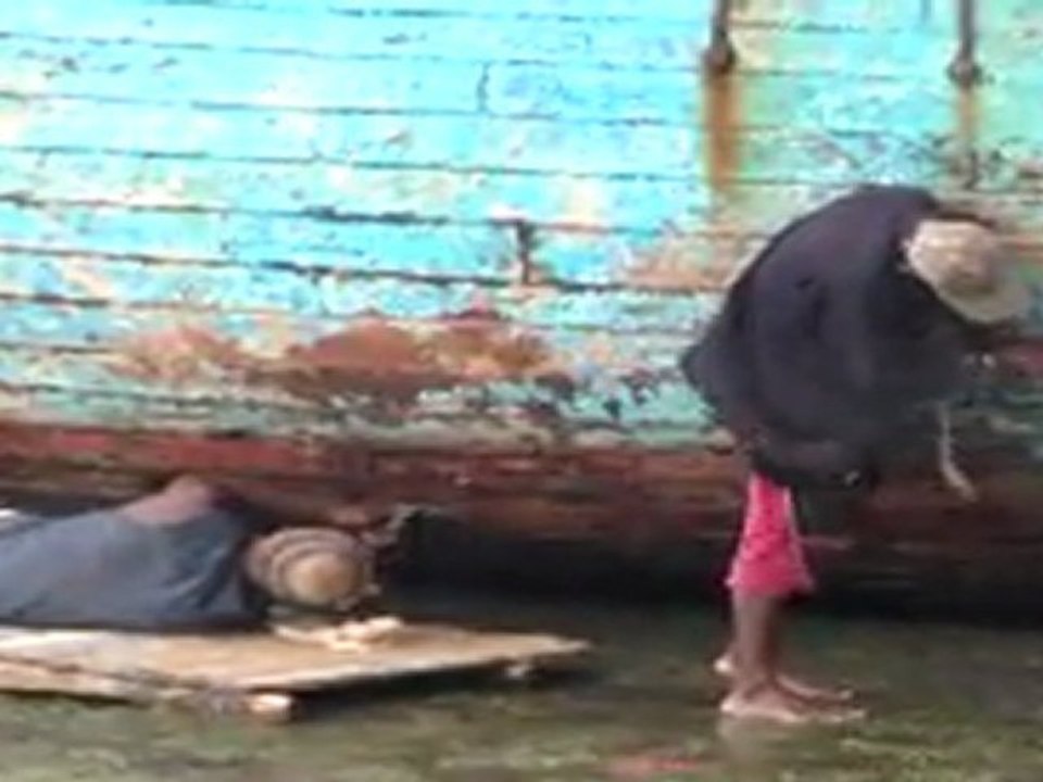 Le cyclone Bingiza à Tuléar (Madagascar) en février 2011, l'histoire d'un boutre