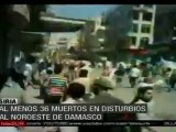 Muertos, en disturbios al noroeste de Siria