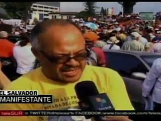 El Salvador: protestas contra Funes por Reformas a Suprema