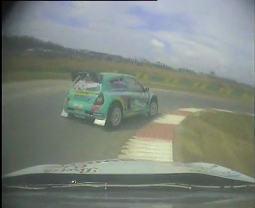 Rallycross CHATEAUROUX  2011 Clio 3 V6 Finale B Division 3