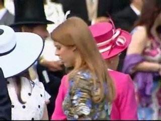 Kate Middleton wears curly hat to Epsom Derby
