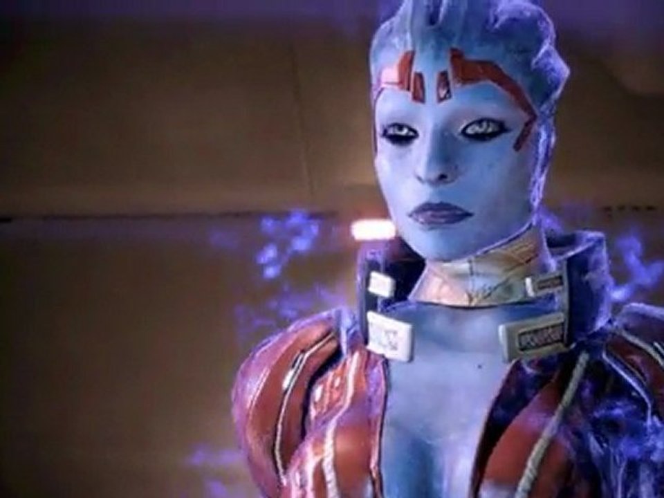 Mass Effect - FemShep  and asari - Who owns my heart