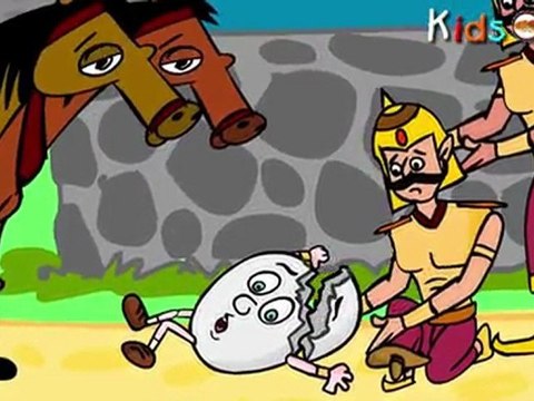 Humpty Dumpty - Nursery Rhymes - English Animated Rhymes