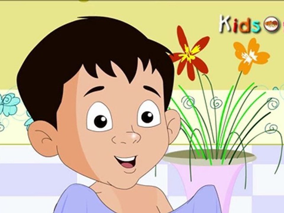 After A Bath - Nursery Rhymes - English Animated Rhymes