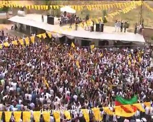 dargeçit Halit Bilgiç, Armanç ve Koma Grava Rojê Bağımsız Aday Gülser Yıldırım İçin Kerboran'daydı.
