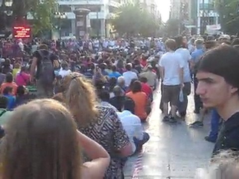 Ομιλία Σύνταγμα Αγανακτισμένοι 13η μέρα