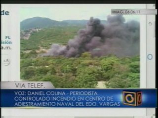 Incendio en Vargas