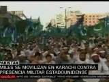 Pakistán: Miles piden salida de tropas de EE.UU.