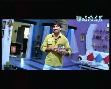 RaviTeja Setairs on Brahmanandam - Comedy Scene