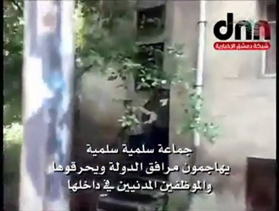 الثورة السورية: الطبيعة التخريبية لمتظاهري جسر الشغور "السلميين"، وولائهم المطلق للعثمانيين الجدد