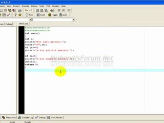 c programlama ders 3