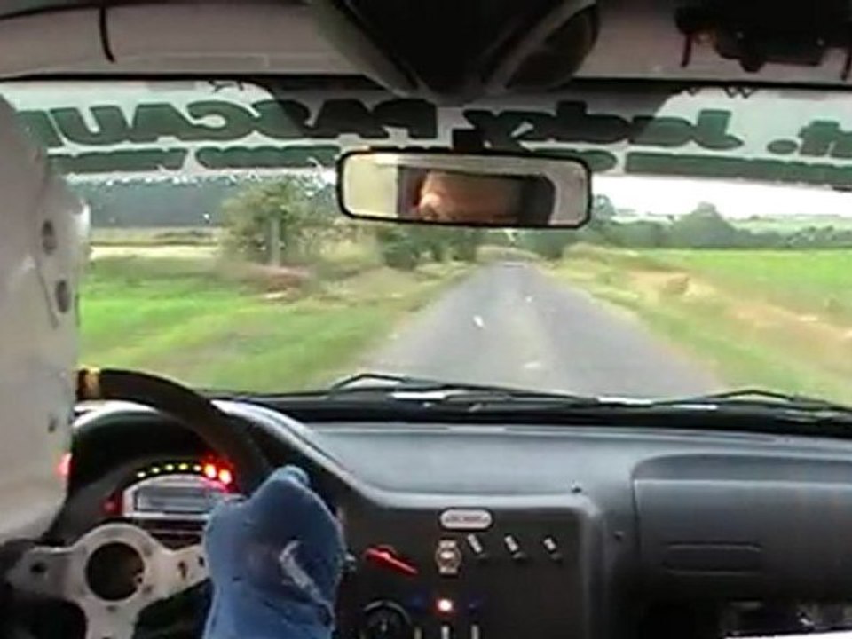 surin/leroux  rallye du treport 2011 embarquée es8