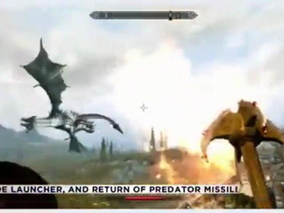 Elder Scrolls V : Skyrim Gameplay Exclusif E3 1ère vidéo