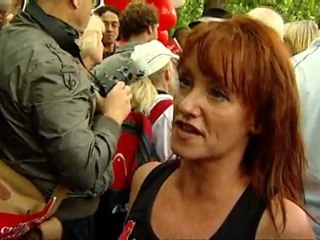 Former stuntman completes London marathon